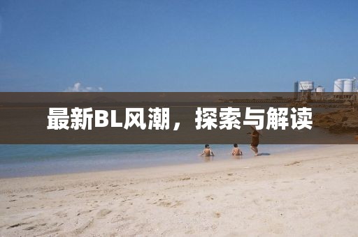 最新BL风潮，探索与解读