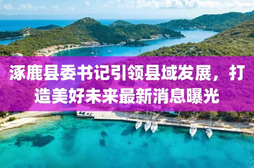 涿鹿县委书记引领县域发展，打造美好未来最新消息曝光