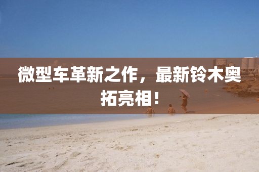 微型车革新之作，最新铃木奥拓亮相！