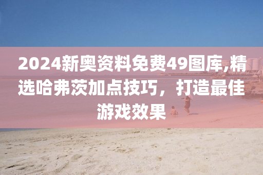 2024新奥资料免费49图库,精选哈弗茨加点技巧，打造最佳游戏效果