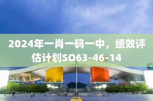 2024年一肖一码一中，绩效评估计划SO63-46-14