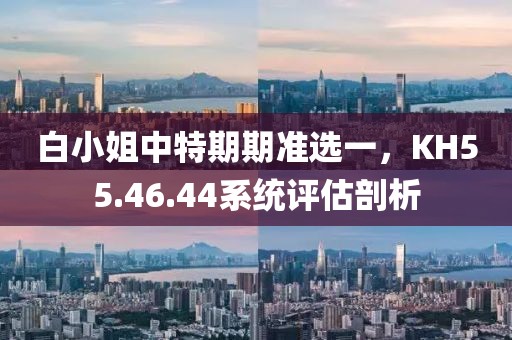 白小姐中特期期准选一，KH55.46.44系统评估剖析