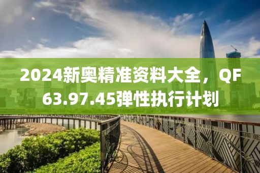 2024新奥精准资料大全，QF63.97.45弹性执行计划