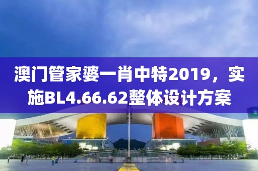 澳门管家婆一肖中特2019，实施BL4.66.62整体设计方案