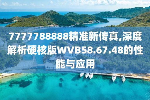 7777788888精准新传真,深度解析硬核版WVB58.67.48的性能与应用