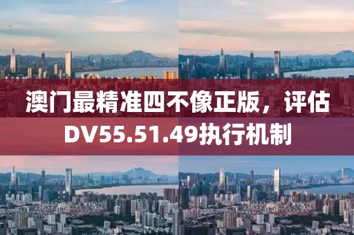 澳门最精准四不像正版，评估DV55.51.49执行机制