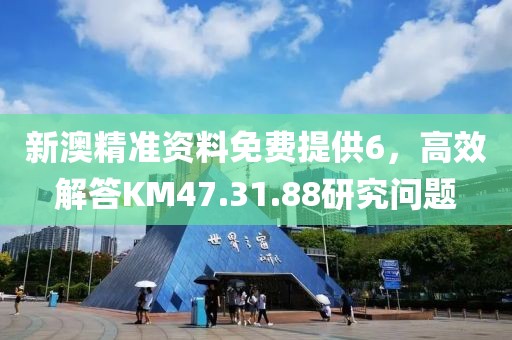 新澳精准资料免费提供6，高效解答KM47.31.88研究问题