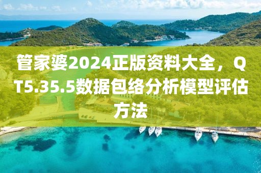 管家婆2024正版资料大全，QT5.35.5数据包络分析模型评估方法