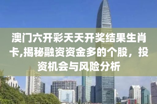 澳门六开彩天天开奖结果生肖卡,揭秘融资资金多的个股，投资机会与风险分析