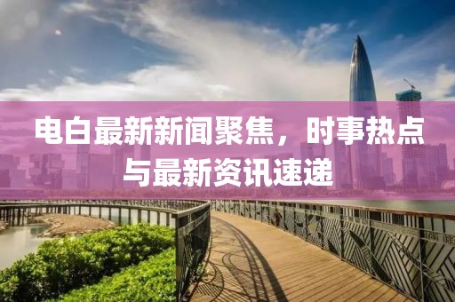 电白最新新闻聚焦，时事热点与最新资讯速递