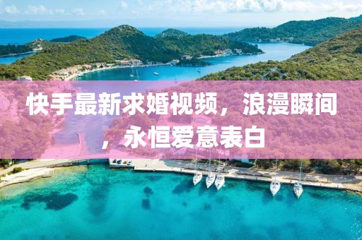 快手最新求婚视频，浪漫瞬间，永恒爱意表白