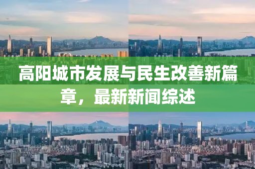 高阳城市发展与民生改善新篇章，最新新闻综述