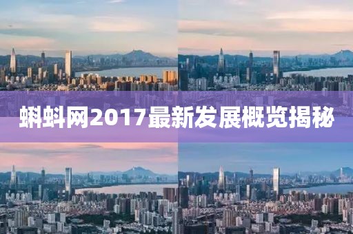 蝌蚪网2017最新发展概览揭秘
