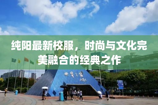 纯阳最新校服，时尚与文化完美融合的经典之作