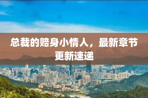 总裁的赔身小情人，最新章节更新速递