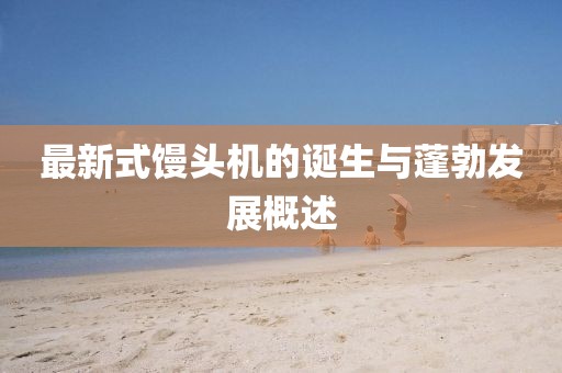 最新式馒头机的诞生与蓬勃发展概述