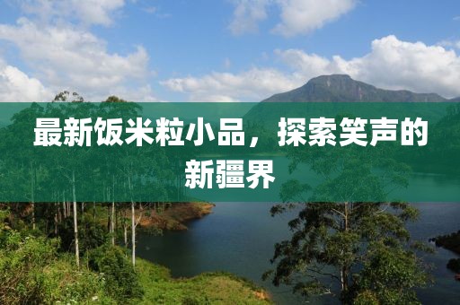 最新饭米粒小品，探索笑声的新疆界