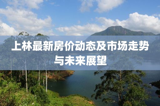 上林最新房价动态及市场走势与未来展望