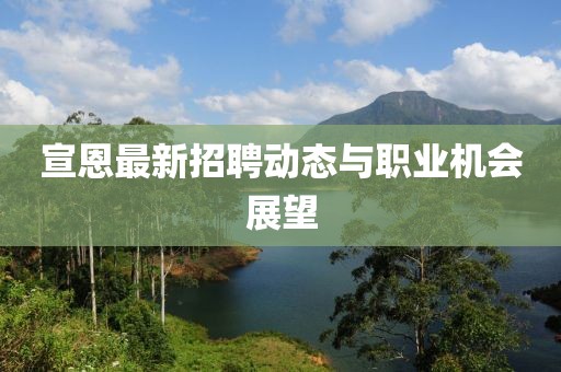宣恩最新招聘动态与职业机会展望
