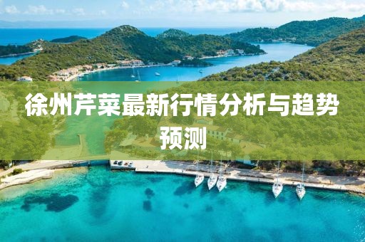 徐州芹菜最新行情分析与趋势预测