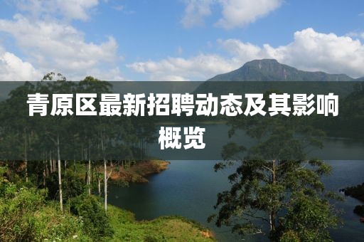 青原区最新招聘动态及其影响概览