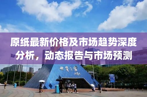 原纸最新价格及市场趋势深度分析，动态报告与市场预测