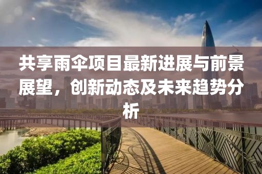 共享雨伞项目最新进展与前景展望，创新动态及未来趋势分析
