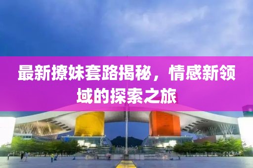 最新撩妹套路揭秘，情感新领域的探索之旅