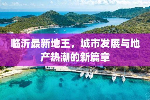 临沂最新地王，城市发展与地产热潮的新篇章