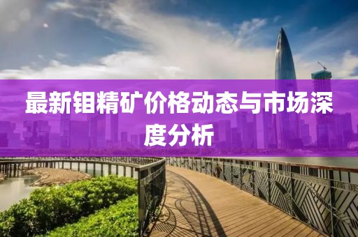 最新钼精矿价格动态与市场深度分析