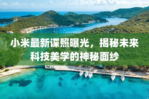 小米最新谍照曝光，揭秘未来科技美学的神秘面纱