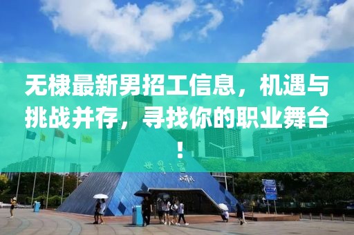 无棣最新男招工信息，机遇与挑战并存，寻找你的职业舞台！