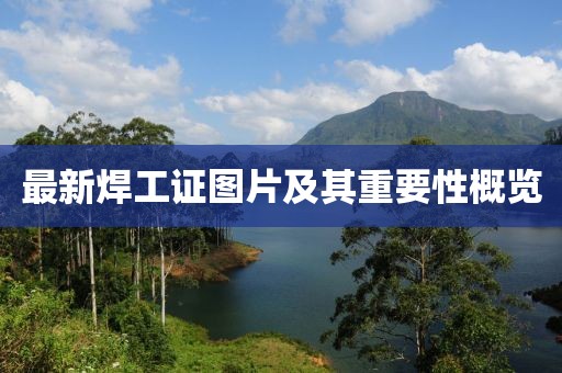 最新焊工证图片及其重要性概览