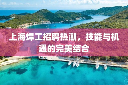上海焊工招聘热潮，技能与机遇的完美结合