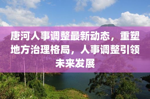 唐河人事调整最新动态，重塑地方治理格局，人事调整引领未来发展