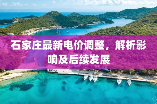 石家庄最新电价调整，解析影响及后续发展
