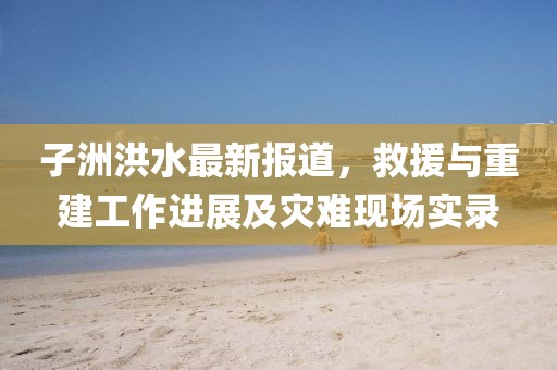 子洲洪水最新报道，救援与重建工作进展及灾难现场实录