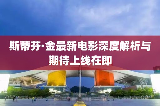 斯蒂芬·金最新电影深度解析与期待上线在即