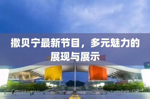 撒贝宁最新节目，多元魅力的展现与展示