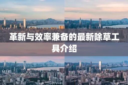 革新与效率兼备的最新除草工具介绍
