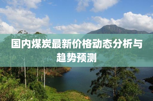 国内煤炭最新价格动态分析与趋势预测