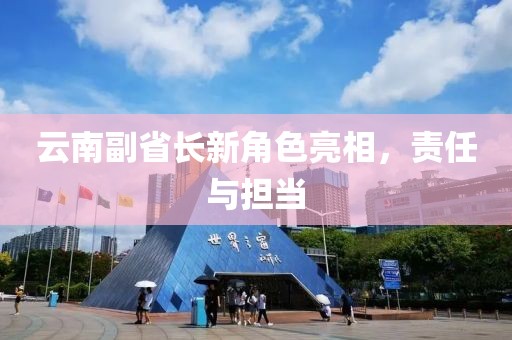 云南副省长新角色亮相，责任与担当