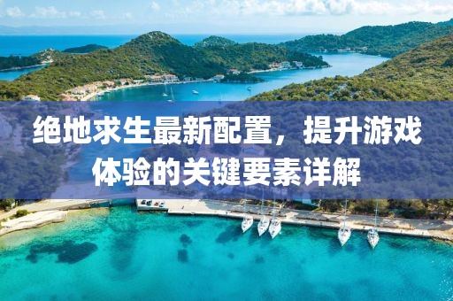 绝地求生最新配置，提升游戏体验的关键要素详解