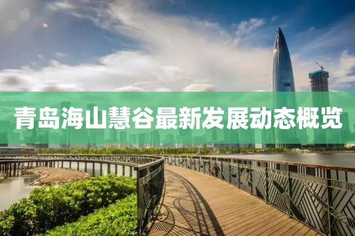 青岛海山慧谷最新发展动态概览