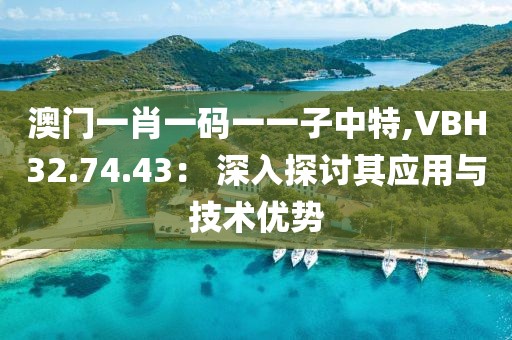 澳门一肖一码一一子中特,VBH32.74.43： 深入探讨其应用与技术优势