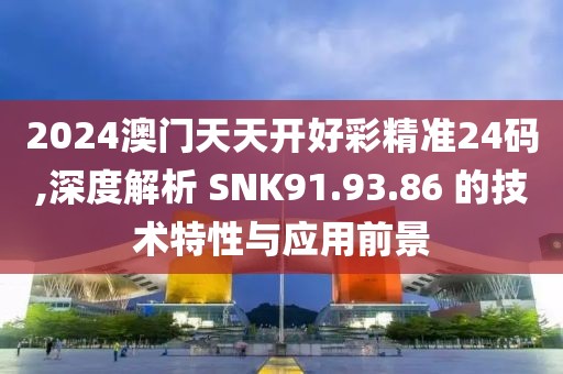 2024澳门天天开好彩精准24码,深度解析 SNK91.93.86 的技术特性与应用前景