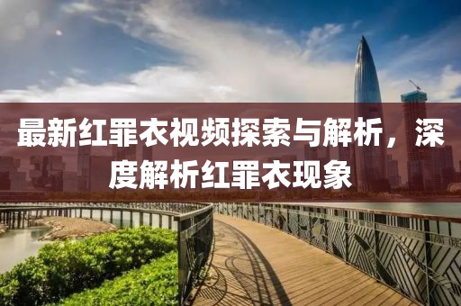 最新红罪衣视频探索与解析，深度解析红罪衣现象