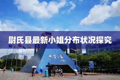 尉氏县最新小姐分布状况探究