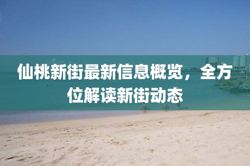 仙桃新街最新信息概览，全方位解读新街动态