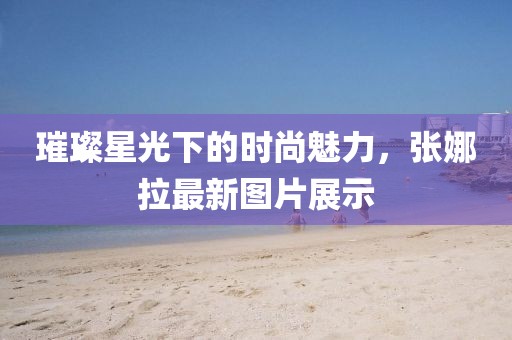 璀璨星光下的时尚魅力，张娜拉最新图片展示